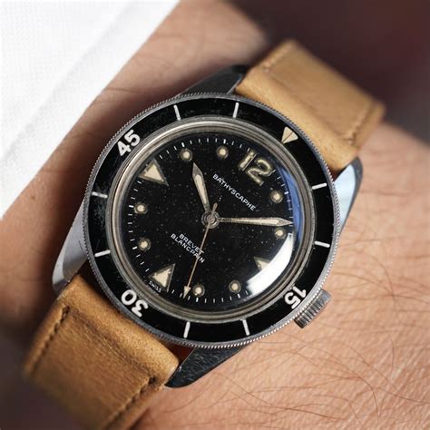 fake blancpain watches|blancpain bathyscaphe vintage.